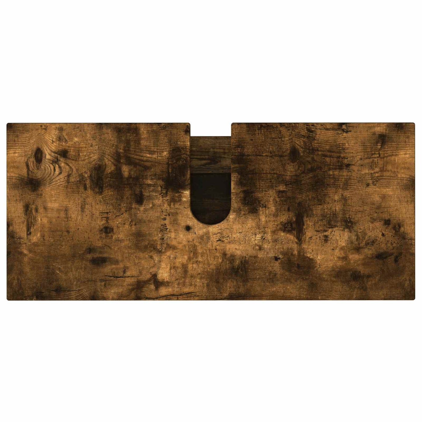 vidaXL Bathroom Vanity Unit Smoked Oak 80 x 35 x 60 cm Engineered Wood