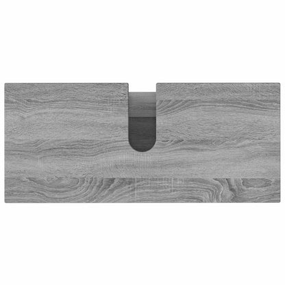 vidaXL Bathroom Vanity Unit Grey Sonoma 80 x 35 x 60 cm