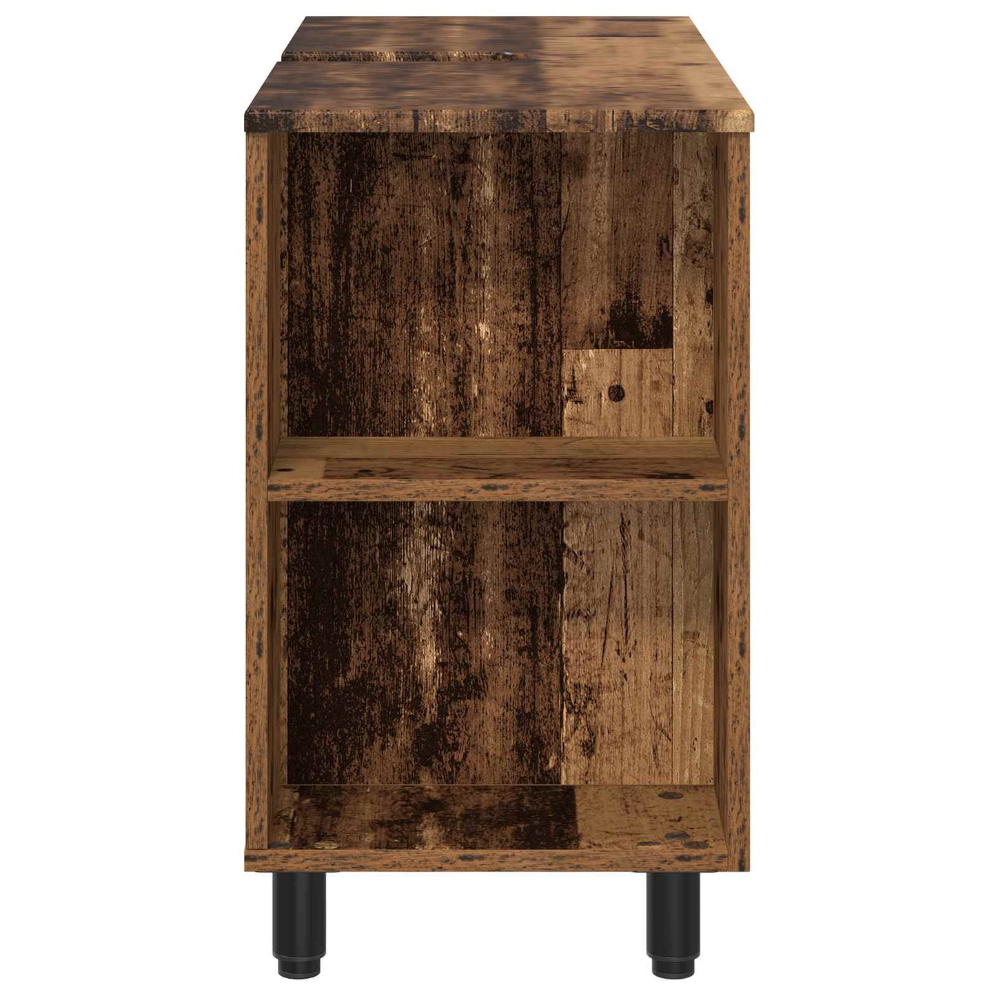 vidaXL Bathroom Vanity Unit Old Wood 80 x 35 x 60 cm Engineered Wood
