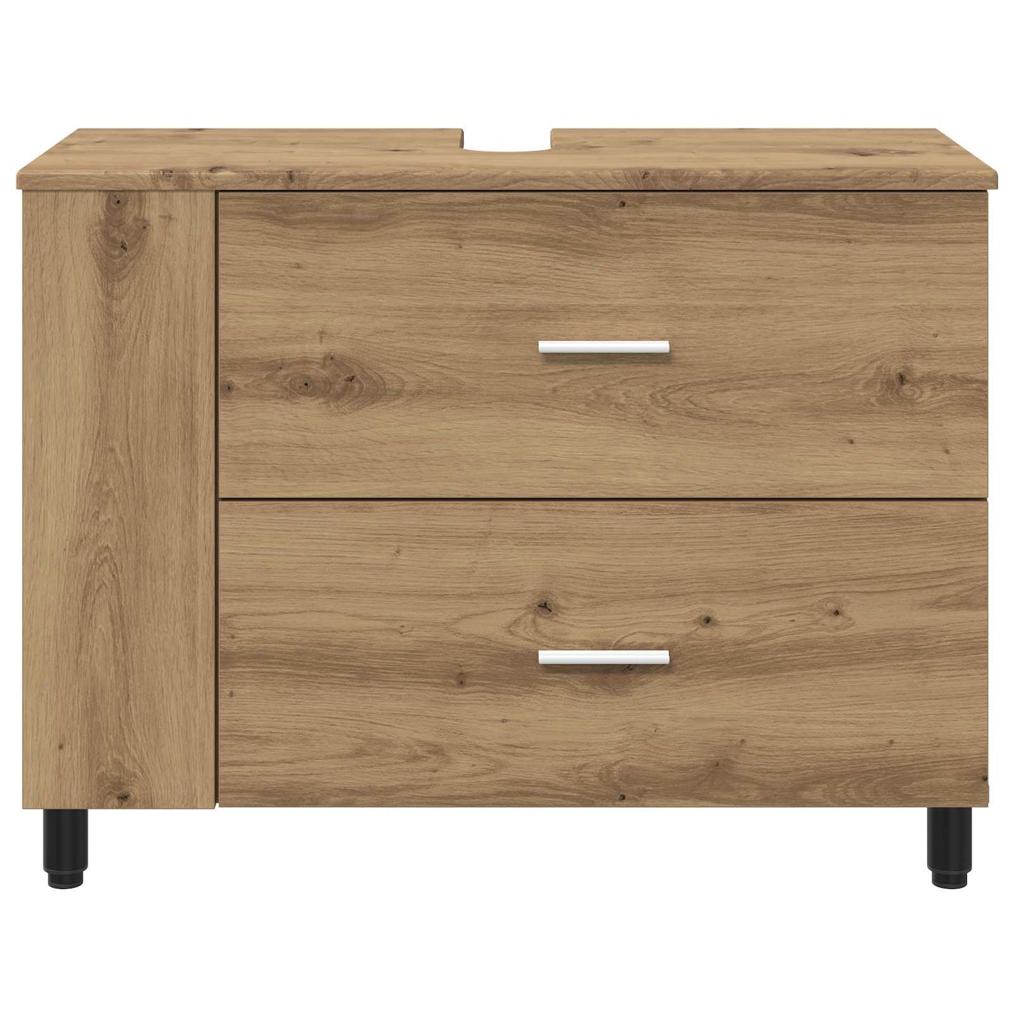 vidaXL Bathroom Vanity Unit Artisan Oak 80 x 35 x 60 cm