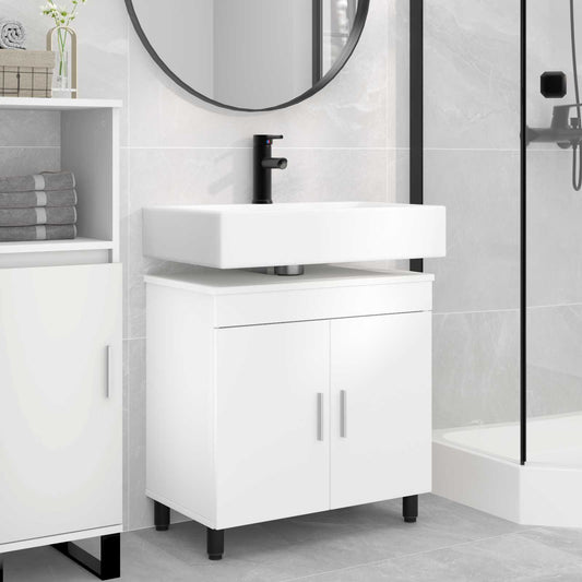 vidaXL Bathroom Vanity Unit White 60 x 35 x 60 cm Engineered Wood