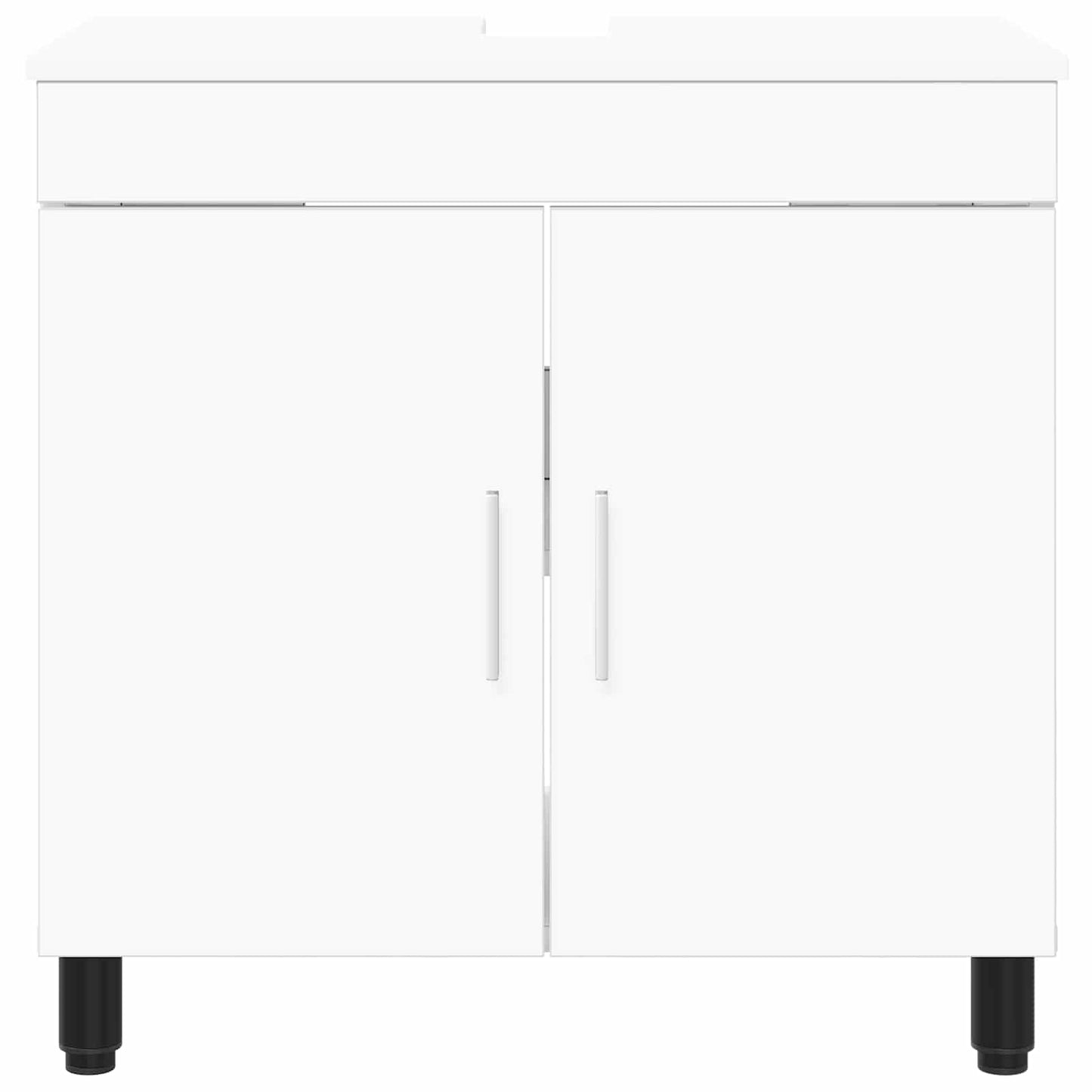 vidaXL Bathroom Vanity Unit White 60 x 35 x 60 cm Engineered Wood