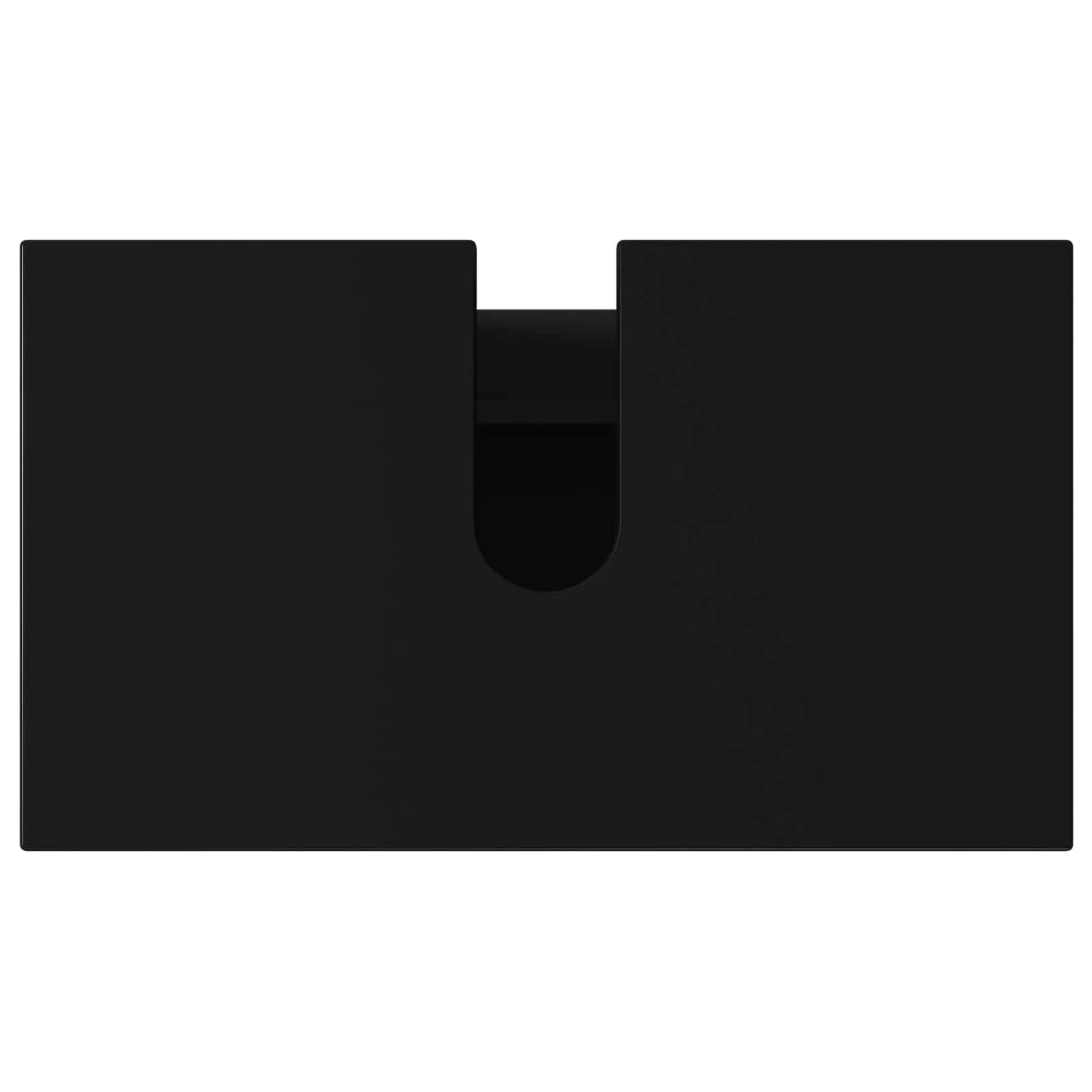 vidaXL Bathroom Vanity Unit Black 60 x 35 x 60 cm Engineered Wood
