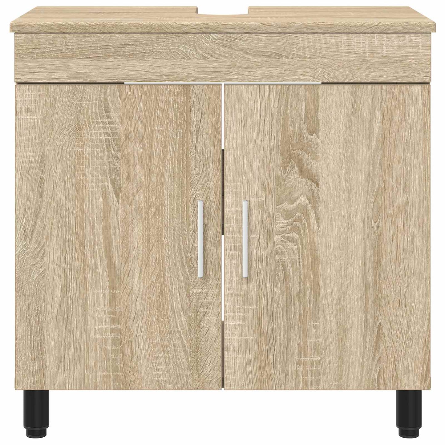 vidaXL Bathroom Vanity Unit Sonoma Oak 60 x 35 x 60 cm Engineered Wood