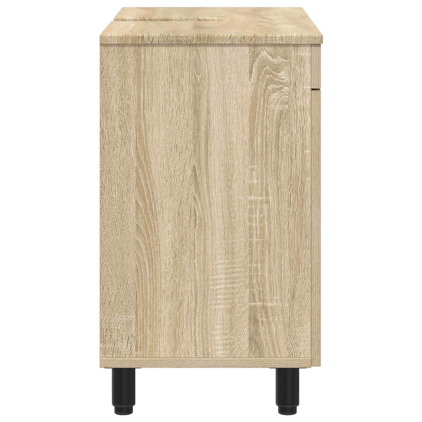 vidaXL Bathroom Vanity Unit Sonoma Oak 60 x 35 x 60 cm Engineered Wood