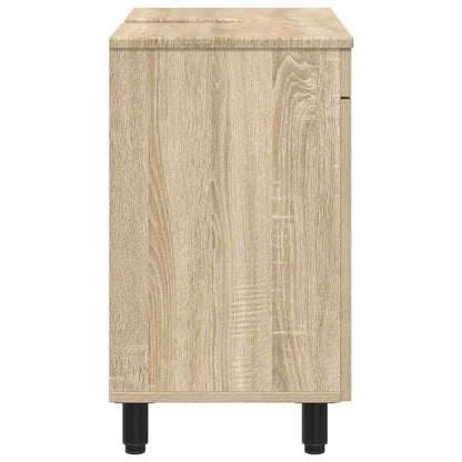vidaXL Bathroom Vanity Unit Sonoma Oak 60 x 35 x 60 cm Engineered Wood