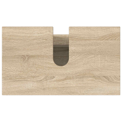 vidaXL Bathroom Vanity Unit Sonoma Oak 60 x 35 x 60 cm Engineered Wood