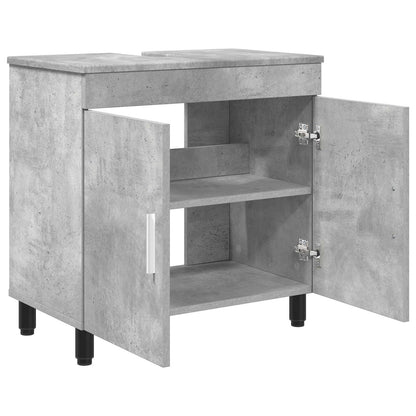 vidaXL Bathroom Vanity Unit Concrete Grey 60 x 35 x 60 cm
