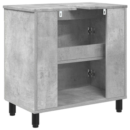 vidaXL Bathroom Vanity Unit Concrete Grey 60 x 35 x 60 cm