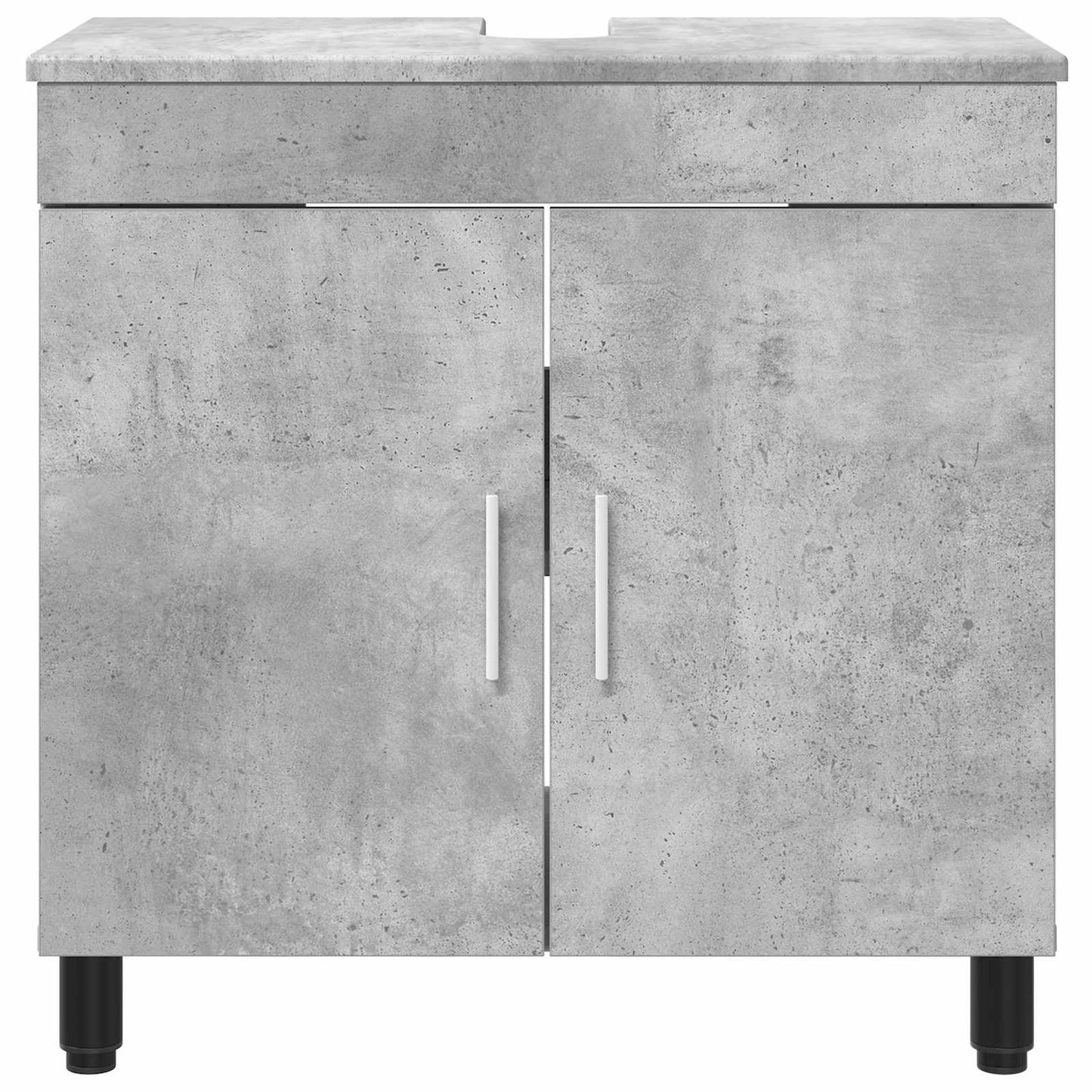vidaXL Bathroom Vanity Unit Concrete Grey 60 x 35 x 60 cm