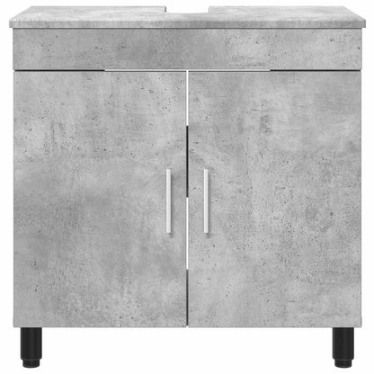 vidaXL Bathroom Vanity Unit Concrete Grey 60 x 35 x 60 cm