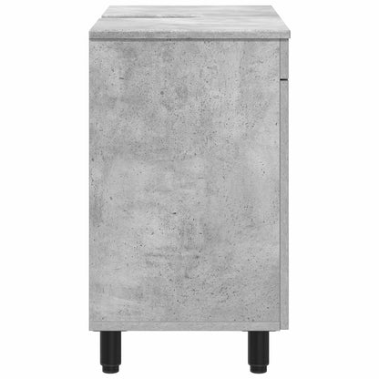vidaXL Bathroom Vanity Unit Concrete Grey 60 x 35 x 60 cm