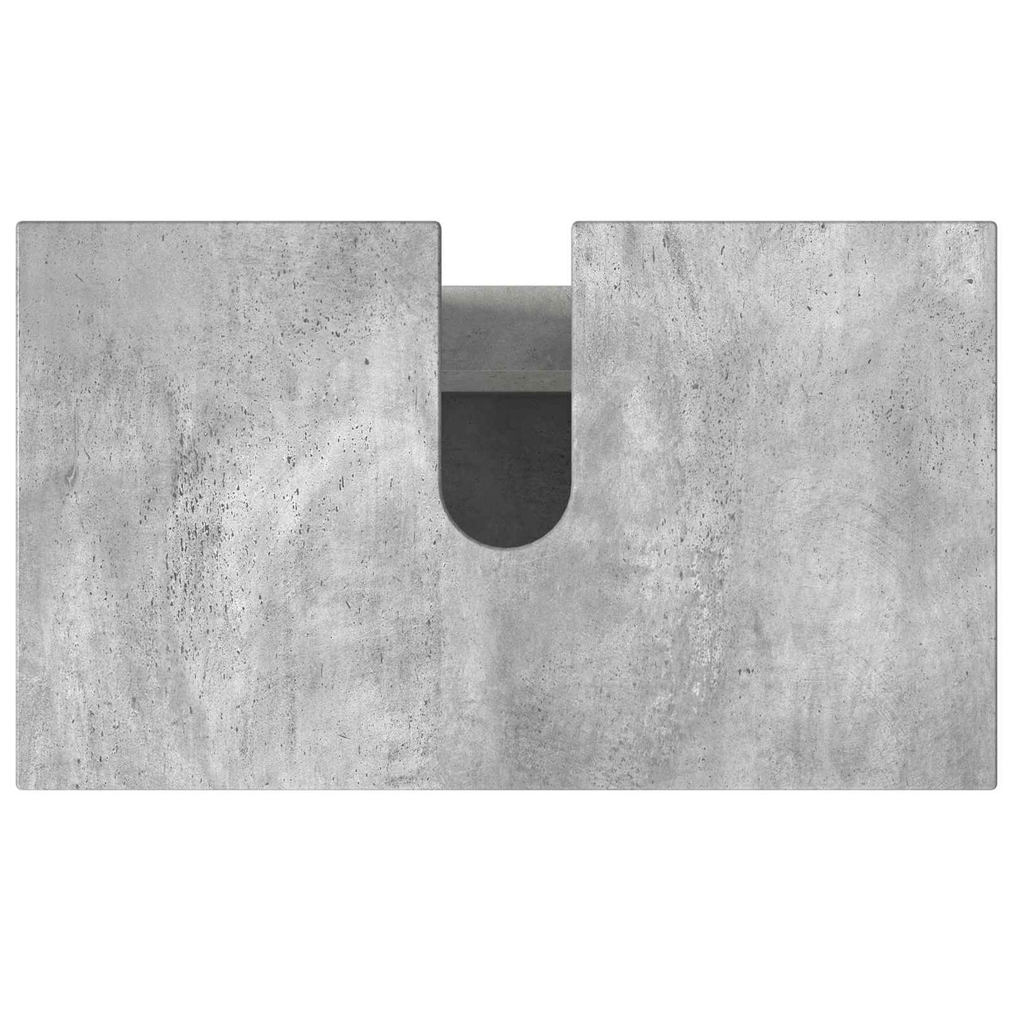 vidaXL Bathroom Vanity Unit Concrete Grey 60 x 35 x 60 cm