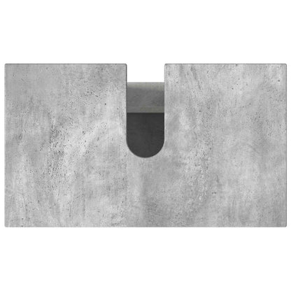 vidaXL Bathroom Vanity Unit Concrete Grey 60 x 35 x 60 cm