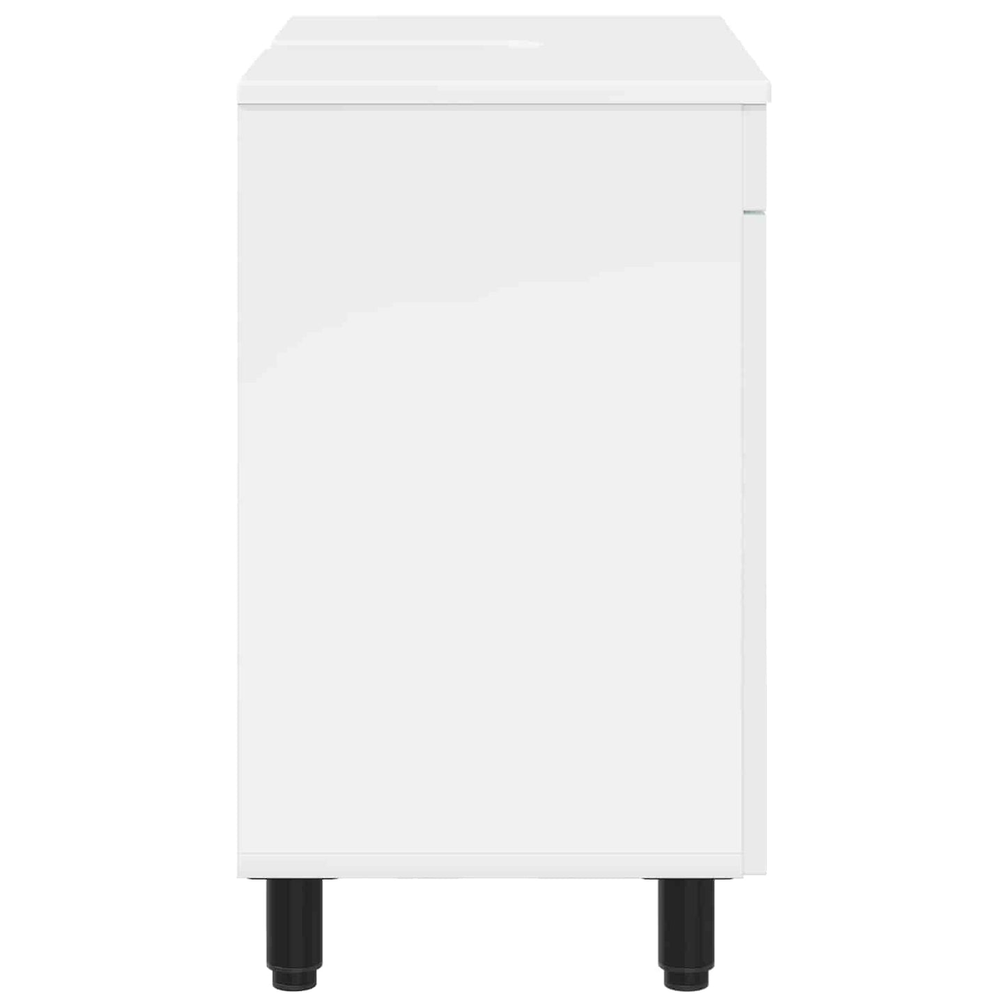 vidaXL Bathroom Vanity Unit High Gloss White 60 x 35 x 60 cm