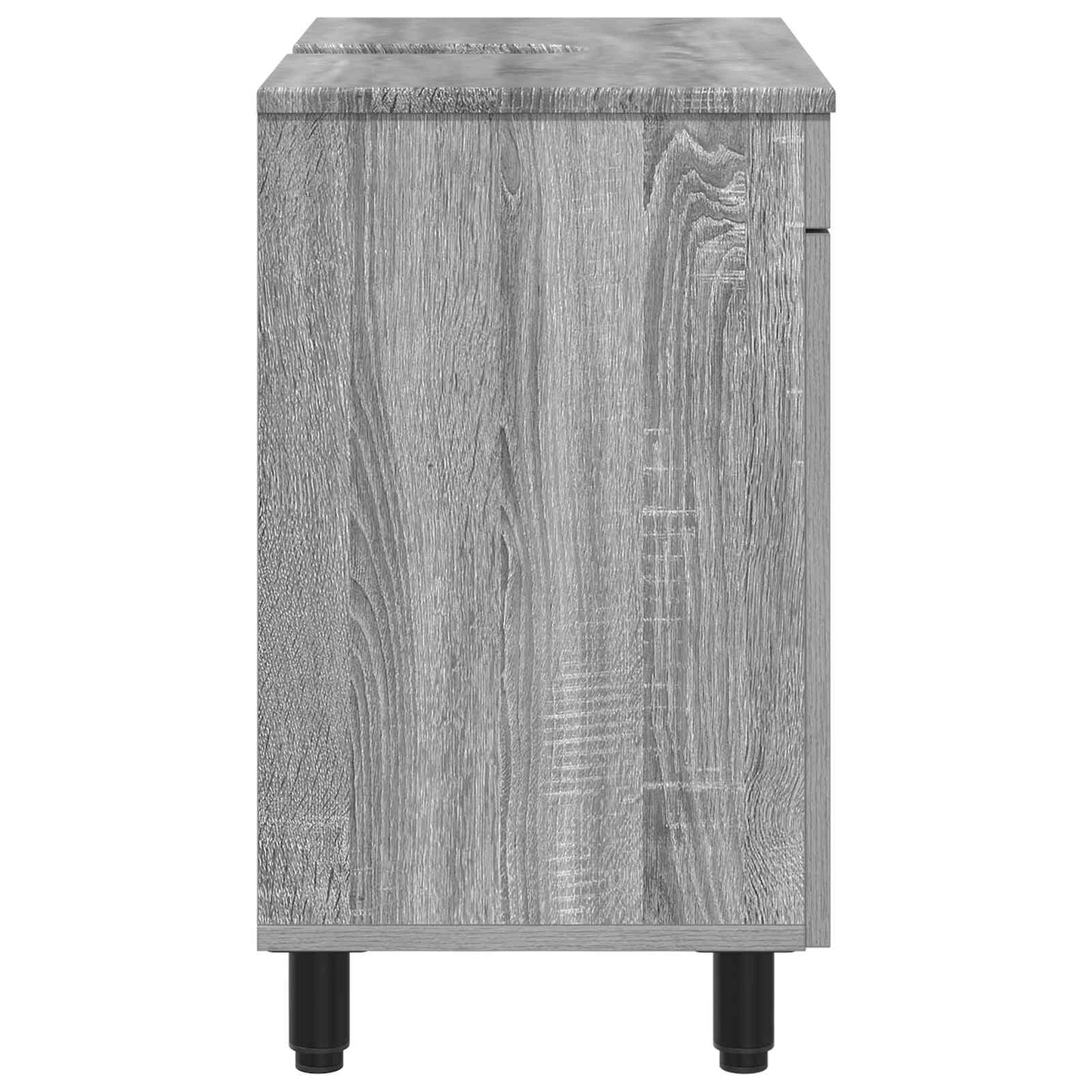 vidaXL Bathroom Vanity Unit Grey Sonoma 60 x 35 x 60 cm