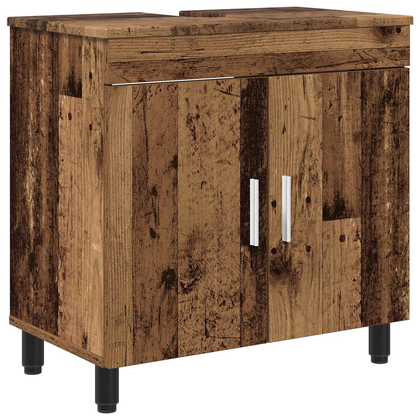 vidaXL Bathroom Vanity Unit Old Wood 60 x 35 x 60 cm Engineered Wood