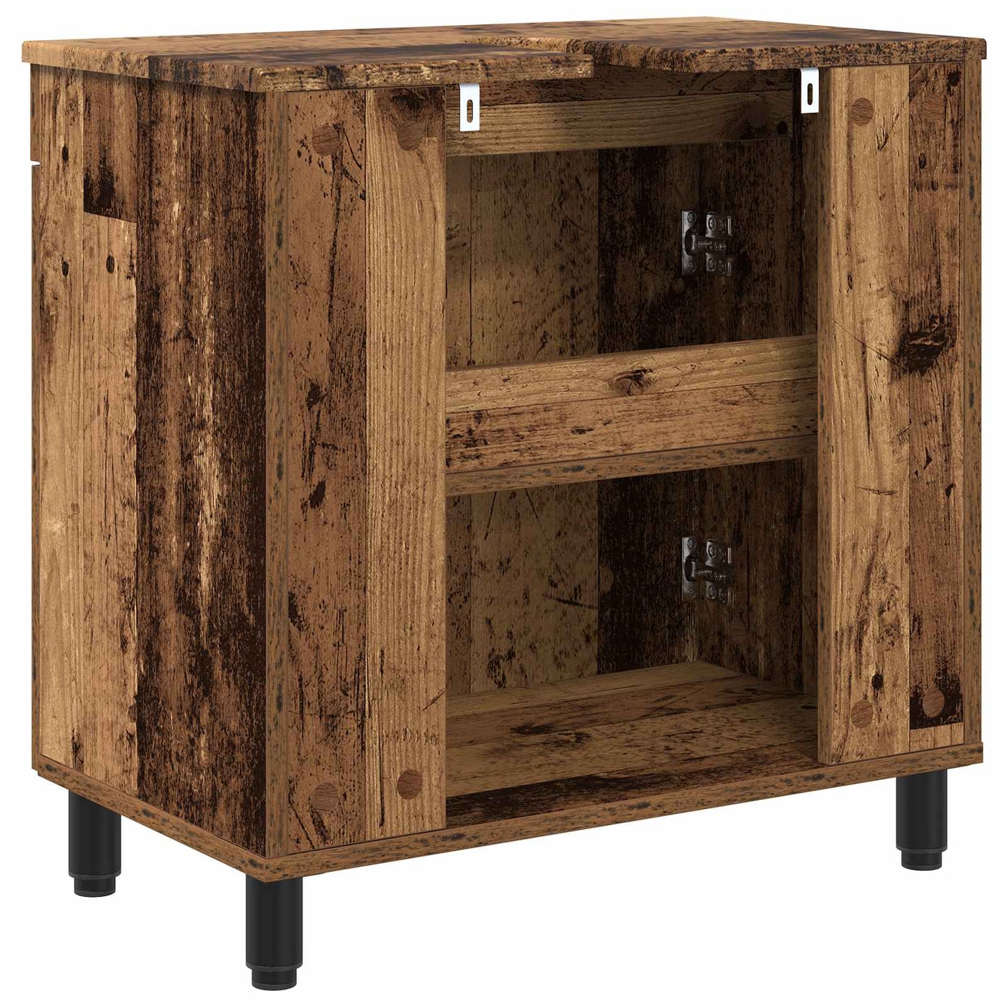 vidaXL Bathroom Vanity Unit Old Wood 60 x 35 x 60 cm Engineered Wood