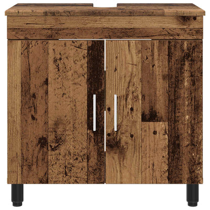 vidaXL Bathroom Vanity Unit Old Wood 60 x 35 x 60 cm Engineered Wood