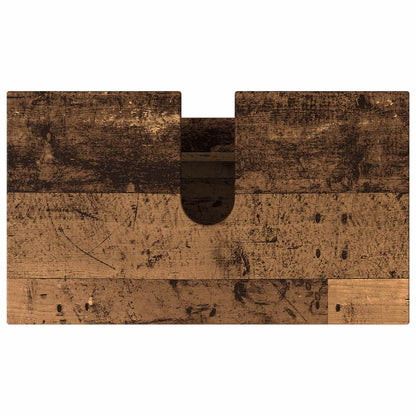 vidaXL Bathroom Vanity Unit Old Wood 60 x 35 x 60 cm Engineered Wood