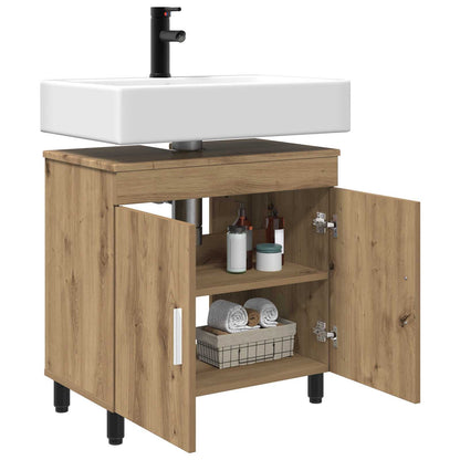 vidaXL Bathroom Vanity Unit Artisan Oak 60 x 35 x 60 cm