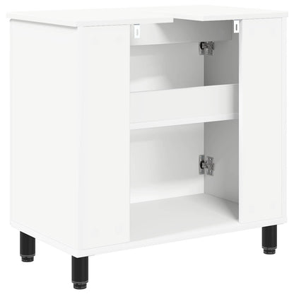 vidaXL Bathroom Vanity Unit White 60 x 35 x 60 cm Engineered Wood