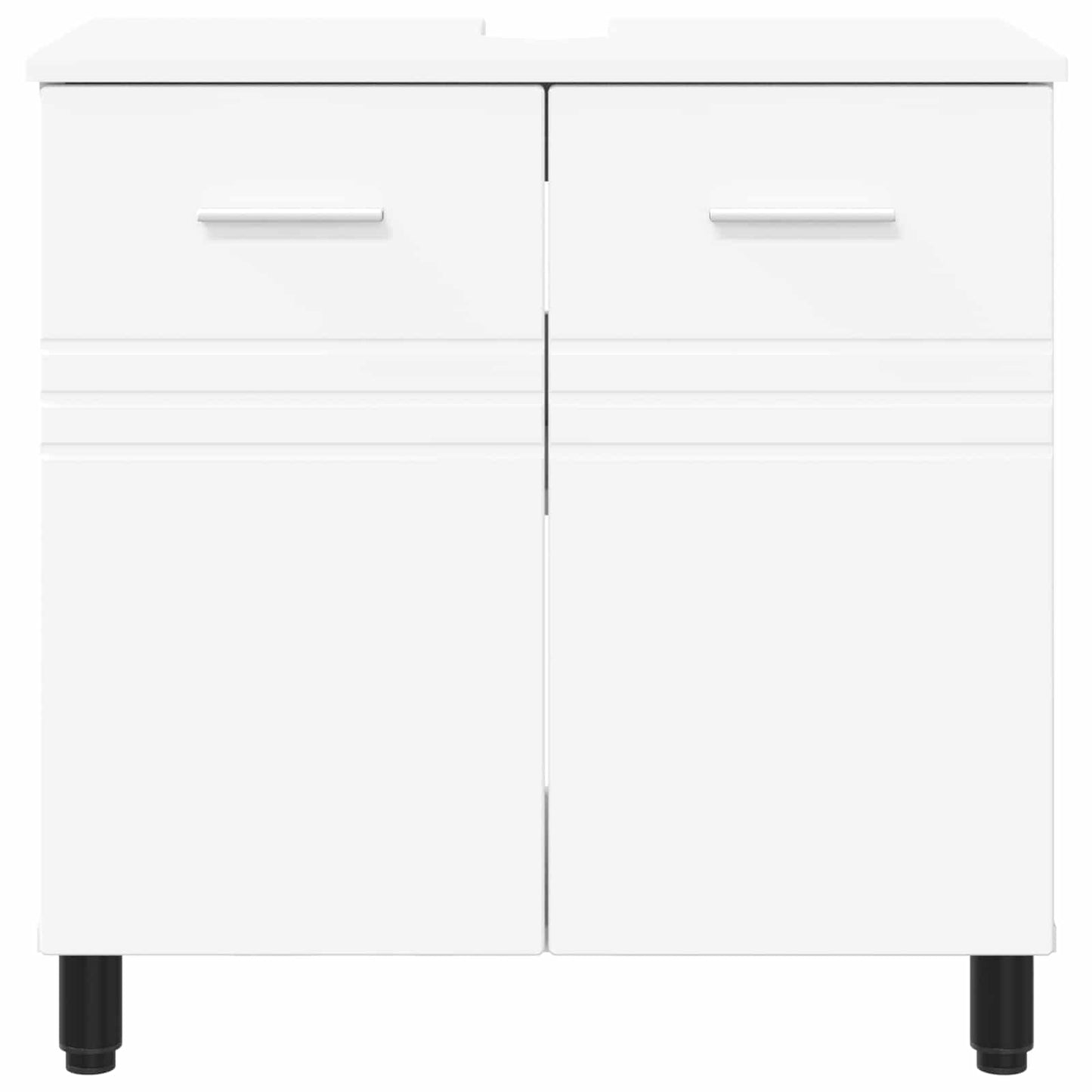 vidaXL Bathroom Vanity Unit White 60 x 35 x 60 cm Engineered Wood