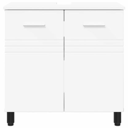 vidaXL Bathroom Vanity Unit White 60 x 35 x 60 cm Engineered Wood