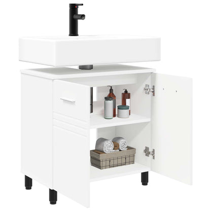 vidaXL Bathroom Vanity Unit White 60 x 35 x 60 cm Engineered Wood