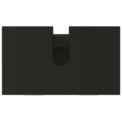 vidaXL Bathroom Vanity Unit Black 60 x 35 x 60 cm Engineered Wood