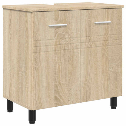 vidaXL Bathroom Vanity Unit Sonoma Oak 60 x 35 x 60 cm Engineered Wood