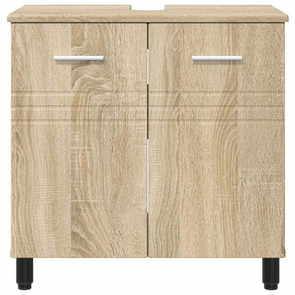 vidaXL Bathroom Vanity Unit Sonoma Oak 60 x 35 x 60 cm Engineered Wood