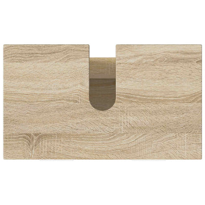 vidaXL Bathroom Vanity Unit Sonoma Oak 60 x 35 x 60 cm Engineered Wood