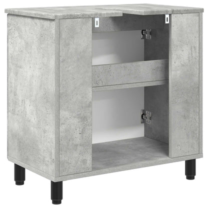 vidaXL Bathroom Vanity Unit Concrete Grey 60 x 35 x 60 cm