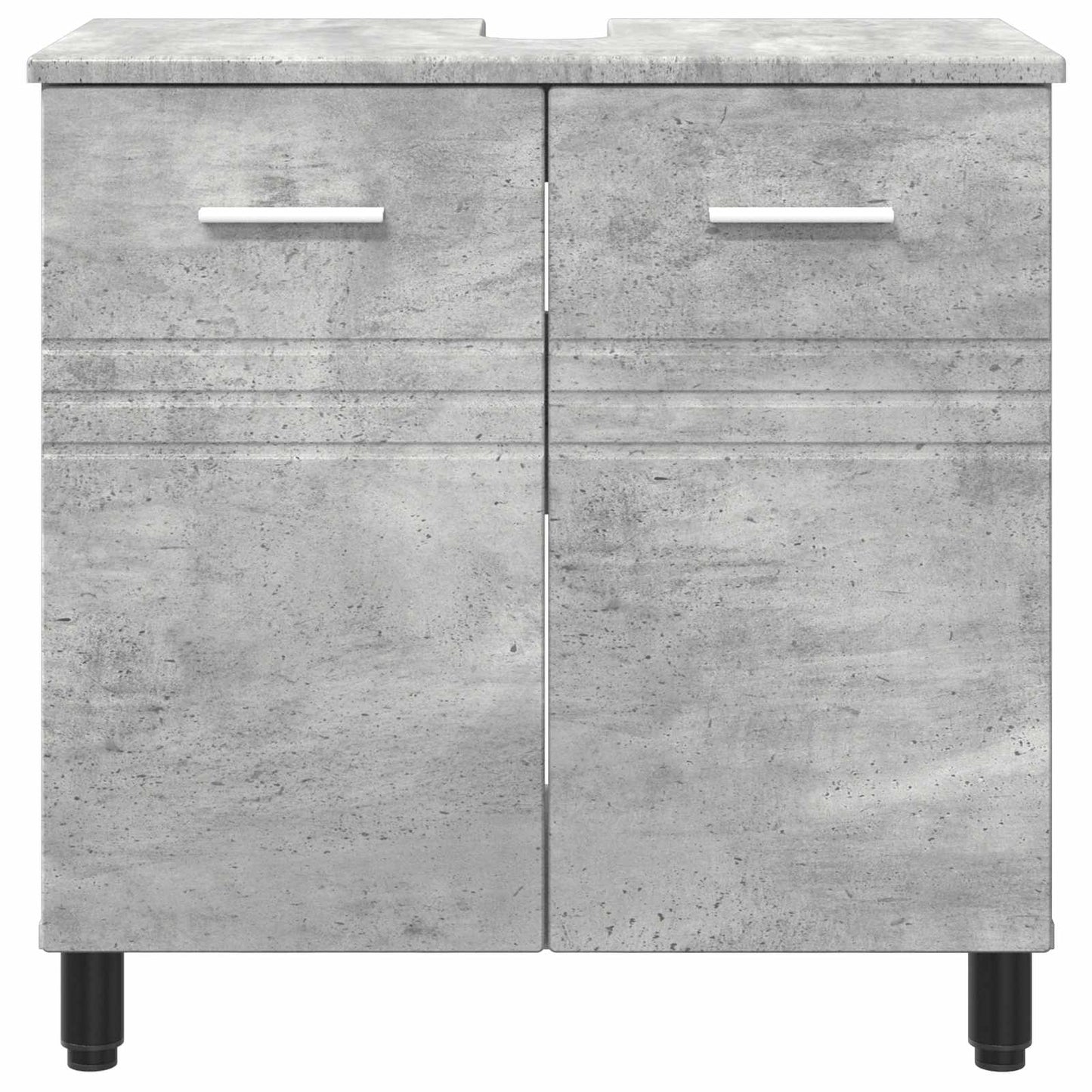 vidaXL Bathroom Vanity Unit Concrete Grey 60 x 35 x 60 cm