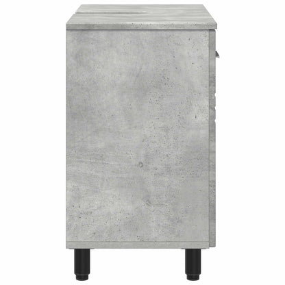 vidaXL Bathroom Vanity Unit Concrete Grey 60 x 35 x 60 cm