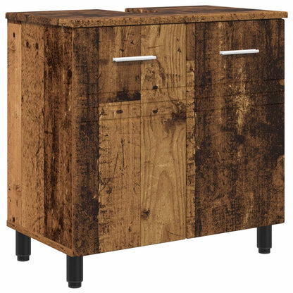 vidaXL Bathroom Vanity Unit Old Wood 60 x 35 x 60 cm Engineered Wood