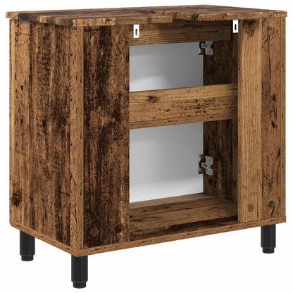 vidaXL Bathroom Vanity Unit Old Wood 60 x 35 x 60 cm Engineered Wood