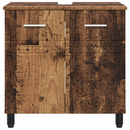 vidaXL Bathroom Vanity Unit Old Wood 60 x 35 x 60 cm Engineered Wood