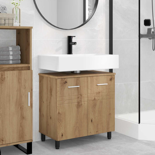 vidaXL Bathroom Vanity Unit Artisan Oak 60 x 35 x 60 cm