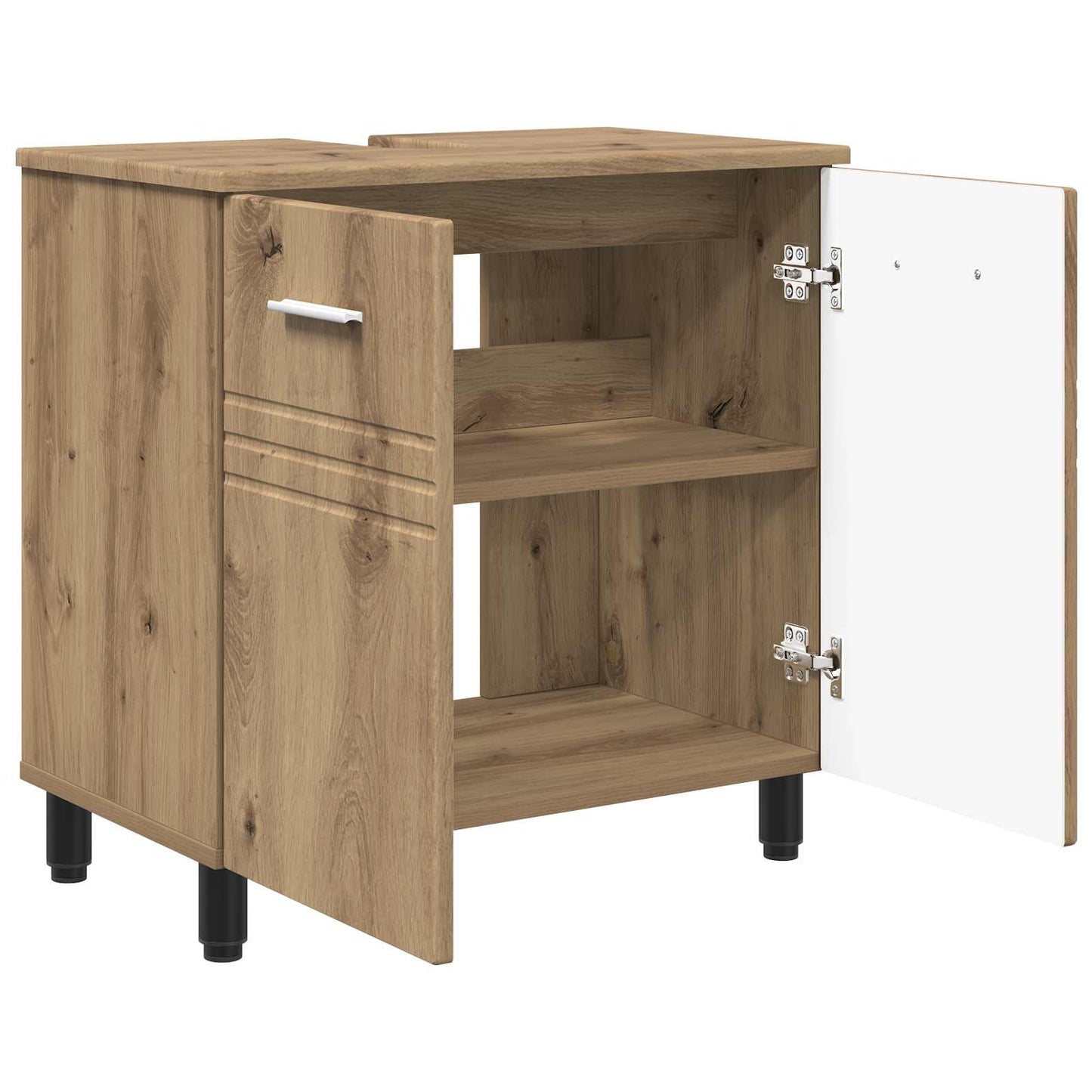 vidaXL Bathroom Vanity Unit Artisan Oak 60 x 35 x 60 cm