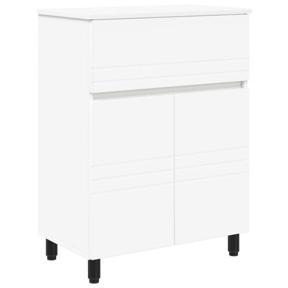 vidaXL Bathroom Vanity Unit White 60 x 35 x 80 cm Engineered Wood