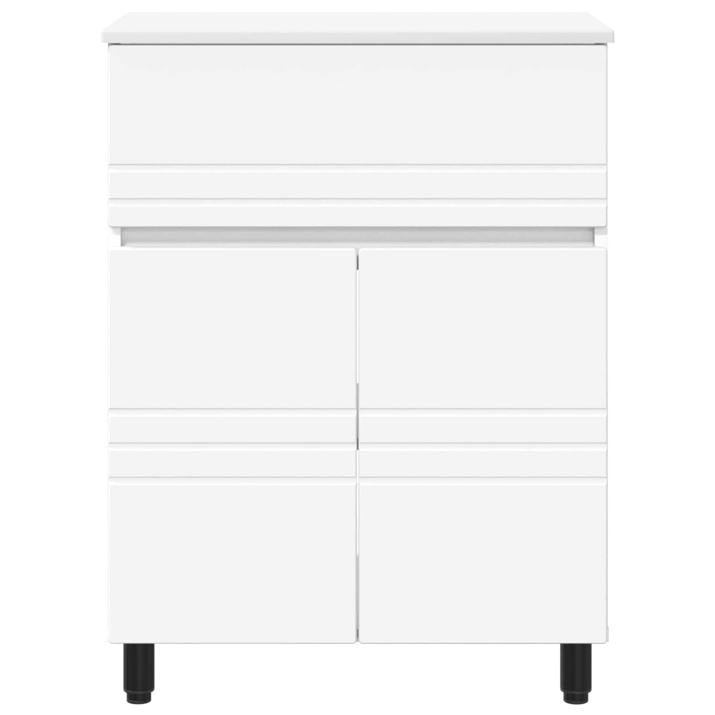 vidaXL Bathroom Vanity Unit White 60 x 35 x 80 cm Engineered Wood