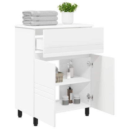vidaXL Bathroom Vanity Unit White 60 x 35 x 80 cm Engineered Wood