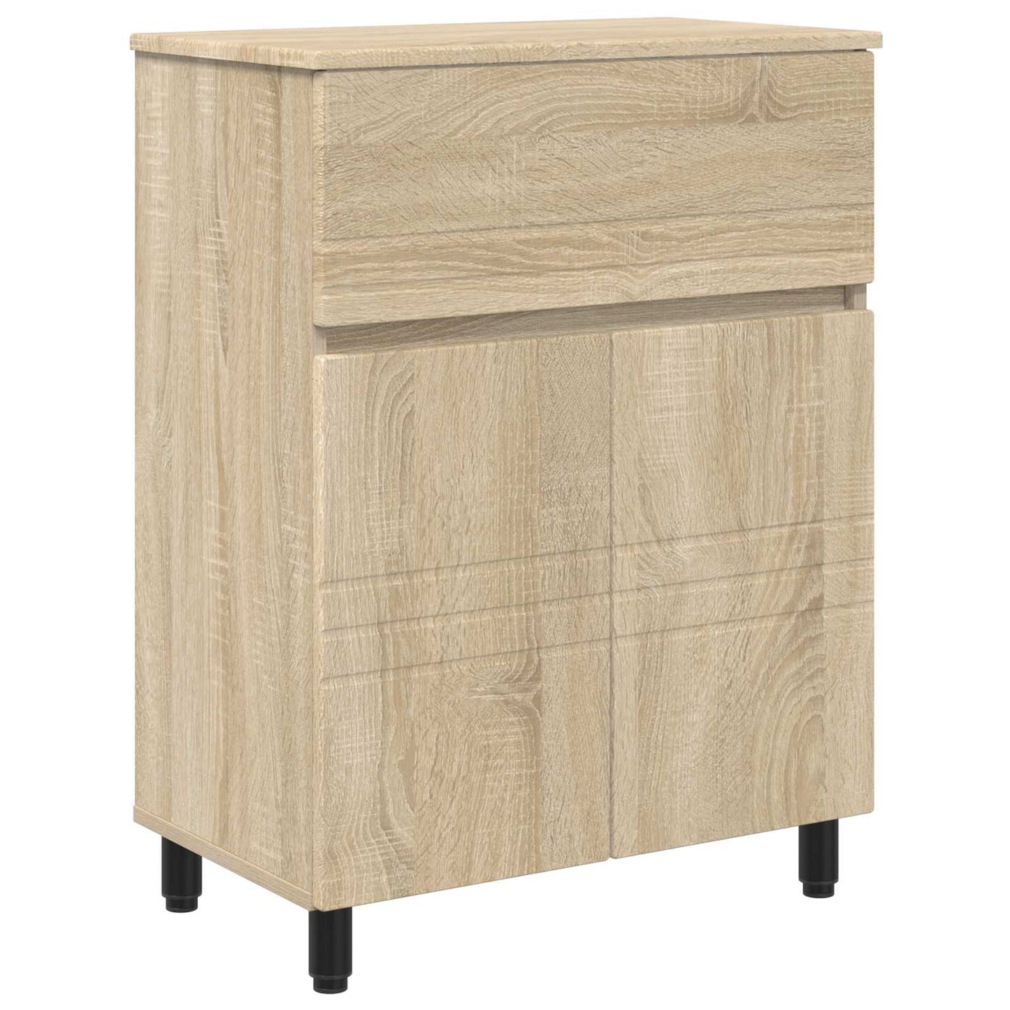 vidaXL Bathroom Vanity Unit Sonoma Oak 60 x 35 x 80 cm Engineered Wood