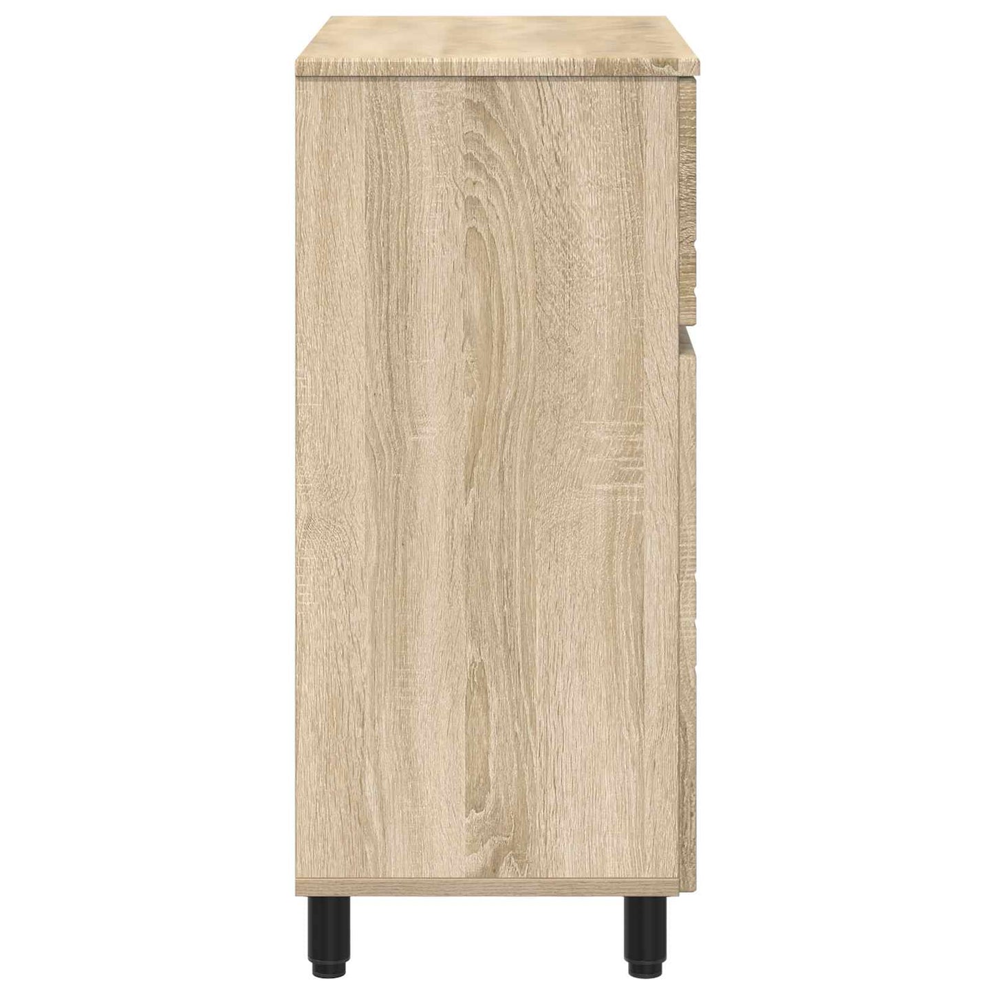 vidaXL Bathroom Vanity Unit Sonoma Oak 60 x 35 x 80 cm Engineered Wood