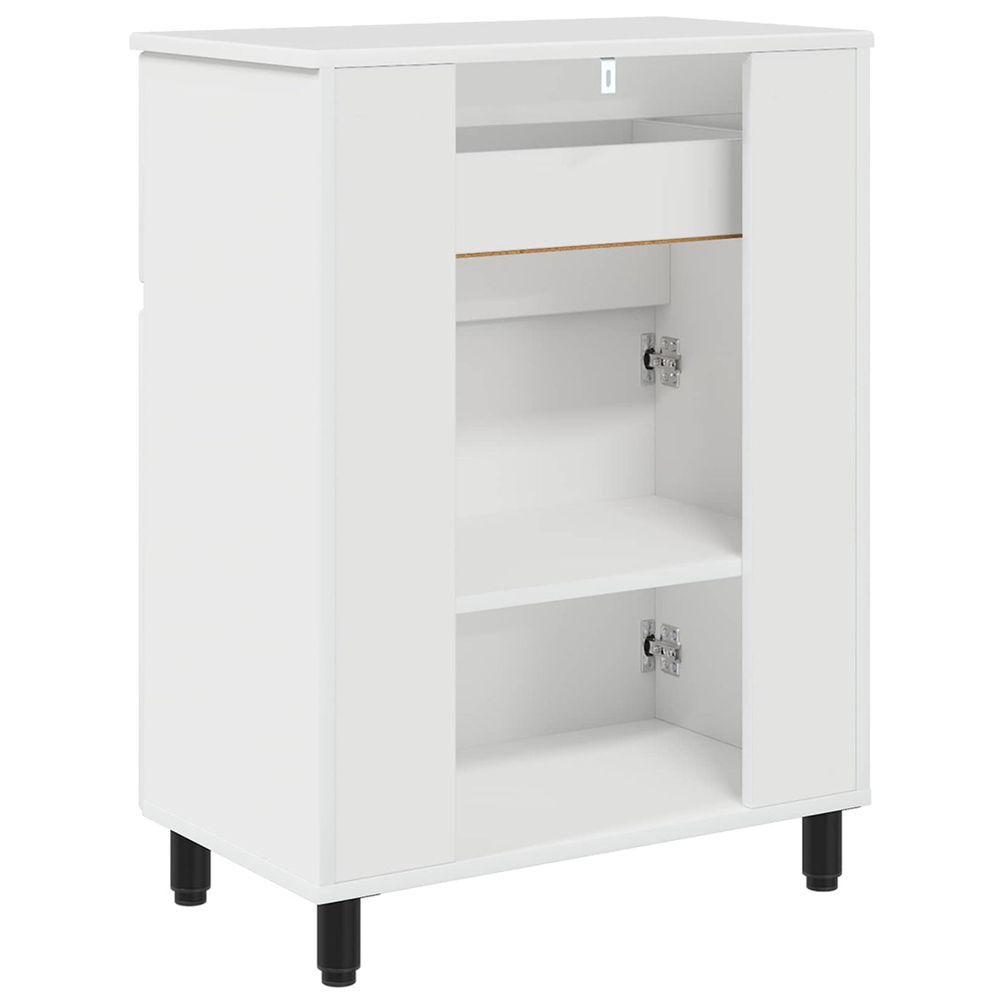 vidaXL Bathroom Vanity Unit High Gloss White 60 x 35 x 80 cm