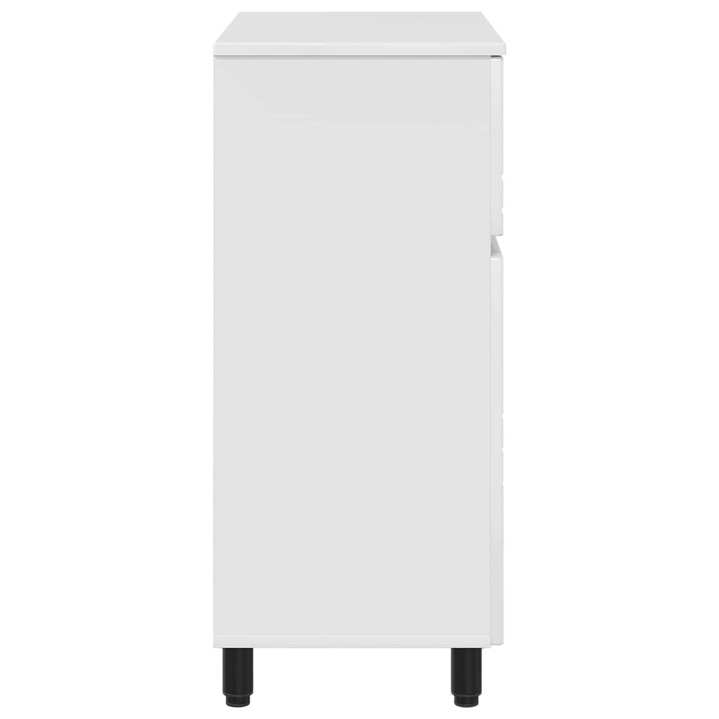 vidaXL Bathroom Vanity Unit High Gloss White 60 x 35 x 80 cm