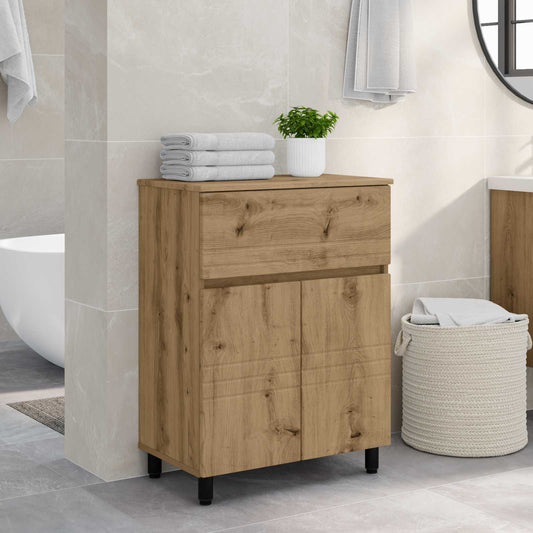 vidaXL Bathroom Vanity Unit Artisan Oak 60 x 35 x 80 cm