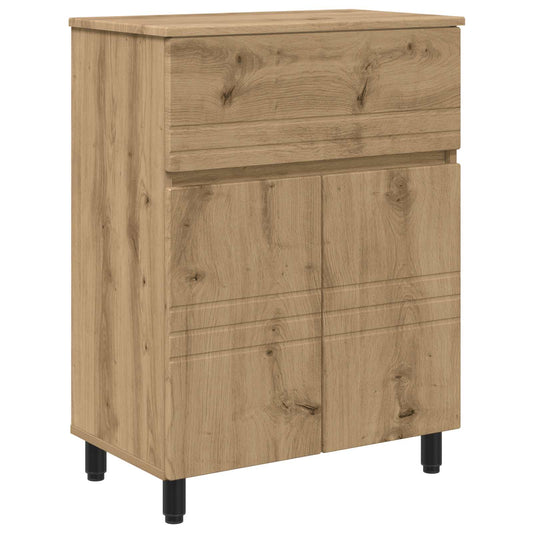 vidaXL Bathroom Vanity Unit Artisan Oak 60 x 35 x 80 cm
